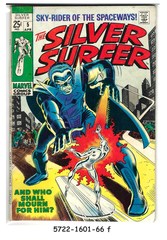 The Silver Surfer #05 © April 1969 Marvel Comics